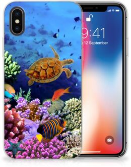 B2Ctelecom Back case iPhone X | Xs Design Vissen