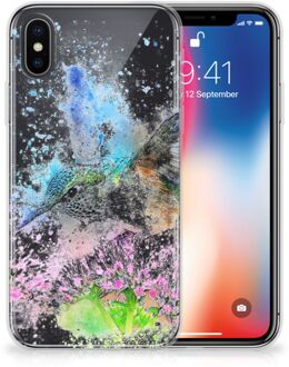 B2Ctelecom Back case iPhone X | Xs Design Vogel