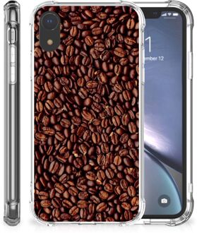 B2Ctelecom Back Case iPhone Xr Koffiebonen