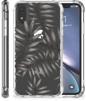 B2Ctelecom Back Case iPhone Xr Leaves Grey