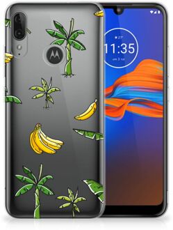 B2Ctelecom Back Case Motorola Moto E6 Plus TPU Siliconen Hoesje Banana Tree