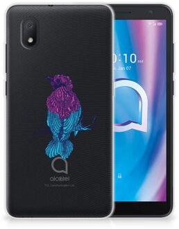 B2Ctelecom Back Case Siliconen Hoesje Alcatel 1B (2020) Telefoonhoesje met Naam Merel