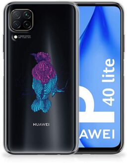 B2Ctelecom Back Case Siliconen Hoesje Huawei P40 Lite Telefoonhoesje met Naam Merel