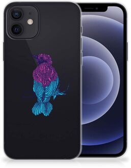 B2Ctelecom Back Case Siliconen Hoesje iPhone 12 | 12 Pro (6.1") Telefoonhoesje met Naam Merel