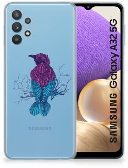 B2Ctelecom Back Case Siliconen Hoesje Samsung Galaxy A32 5G Telefoonhoesje met Naam Merel