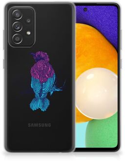 B2Ctelecom Back Case Siliconen Hoesje Samsung Galaxy A52 (5G/4G) Telefoonhoesje met Naam Merel