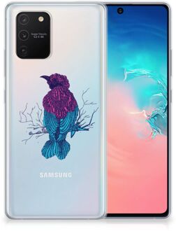 B2Ctelecom Back Case Siliconen Hoesje Samsung Galaxy S10 Lite Telefoonhoesje met Naam Merel