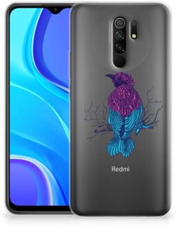 B2Ctelecom Back Case Siliconen Hoesje Xiaomi Redmi 9 Telefoonhoesje met Naam Merel