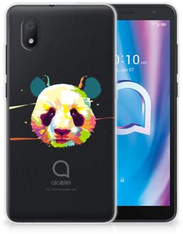 B2Ctelecom Back Case TPU Siliconen Hoesje Alcatel 1B (2020) Smartphone hoesje Panda Color