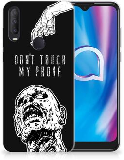 B2Ctelecom Back Case TPU Siliconen Hoesje Alcatel 1S (2020) Smartphone hoesje Super als Cadeautjes voor Hem Zombie