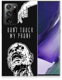 B2Ctelecom Back Case TPU Siliconen Hoesje Samsung Galaxy Note20 Ultra Smartphone hoesje Super als Cadeautjes voor Hem Zombie