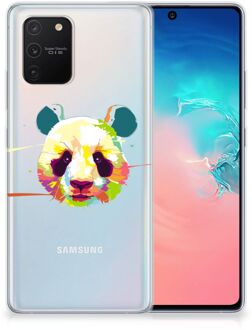 B2Ctelecom Back Case TPU Siliconen Hoesje Samsung Galaxy S10 Lite Smartphone hoesje Panda Color