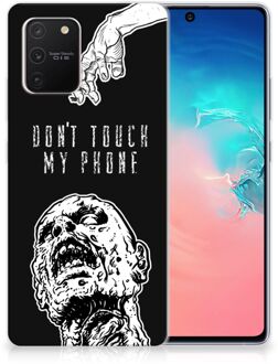 B2Ctelecom Back Case TPU Siliconen Hoesje Samsung Galaxy S10 Lite Smartphone hoesje Super als Cadeautjes voor Hem Zombie