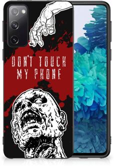 B2Ctelecom Back Case TPU Siliconen Hoesje Samsung Galaxy S20 GSM Hoesje met Zwarte rand Zombie Blood