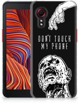 B2Ctelecom Back Case TPU Siliconen Hoesje Samsung Galaxy Xcover 5 Smartphone hoesje Super als Cadeautjes voor Hem Zombie