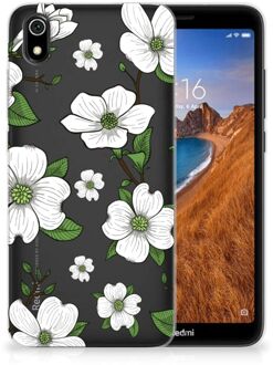 B2Ctelecom Back Case Xiaomi Redmi 7A TPU Siliconen Hoesje Dogwood Flowers