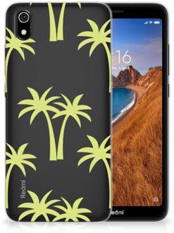 B2Ctelecom Back Case Xiaomi Redmi 7A TPU Siliconen Hoesje Palmtrees