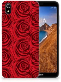 B2Ctelecom Back Case Xiaomi Redmi 7A TPU Siliconen Hoesje Rood Rose