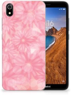 B2Ctelecom Back Case Xiaomi Redmi 7A TPU Siliconen Hoesje Spring Flowers