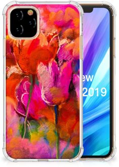 B2Ctelecom Back Cover Apple iPhone 11 Pro Tulpen