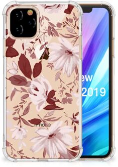 B2Ctelecom Back Cover Apple iPhone 11 Pro Watercolor Flowers