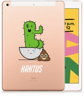 B2Ctelecom Back Cover hoesje iPad 10.2 (2019) | iPad 10.2 (2020) Cactus Poo