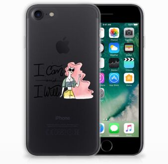 B2Ctelecom Back cover Hoesje iPhone SE (2020) en iPhone 8 | 7 i Can