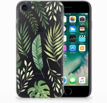 B2Ctelecom Back cover Hoesje iPhone SE (2020) en iPhone 8 | 7 Leaves