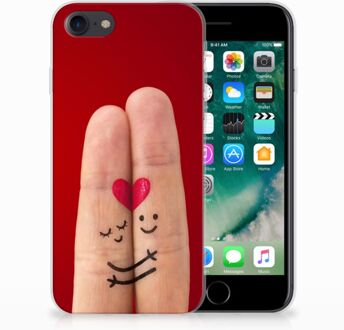 B2Ctelecom Back cover Hoesje iPhone SE (2020) en iPhone 8 | 7 Liefde