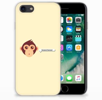 B2Ctelecom Back cover Hoesje iPhone SE (2020) en iPhone 8 | 7 Monkey