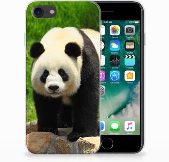 B2Ctelecom Back cover Hoesje iPhone SE (2020) en iPhone 8 | 7 Panda