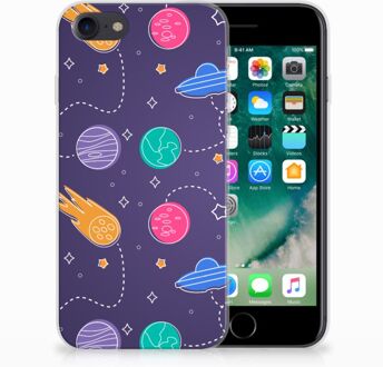 B2Ctelecom Back cover Hoesje iPhone SE (2020) en iPhone 8 | 7 Space