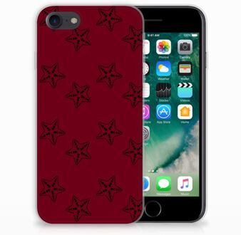 B2Ctelecom Back cover Hoesje iPhone SE (2020) en iPhone 8 | 7 Sterren