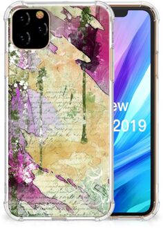 B2Ctelecom Back Cover iPhone 11 Pro Max Letter Painting