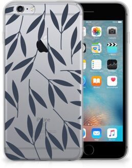 B2Ctelecom Back cover iPhone 6S Design Leaves Blue