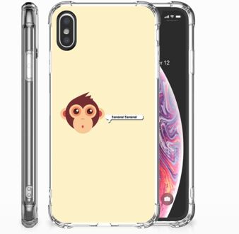 B2Ctelecom Back cover iPhone Xs | X/10 Monkey