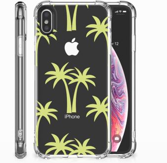 B2Ctelecom Back cover iPhone Xs | X/10 Palmtrees