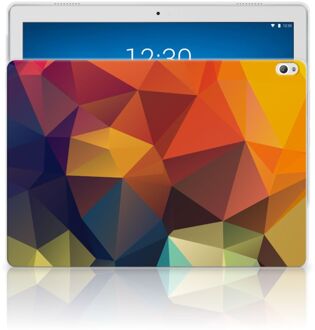 B2Ctelecom Back Cover Lenovo Tab P10 Polygon Color