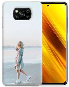 B2Ctelecom Backcase Hoesje Xiaomi Poco X3 Maken met Foto's