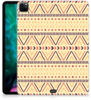 B2Ctelecom Backcase iPad Pro 12.9 (2020) | iPad Pro 12.9 (2021) Hoesje Bumper Aztec Yellow met transparant zijkanten