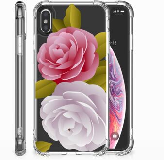 B2Ctelecom Backcase iPhone Xs | X/10 Roses