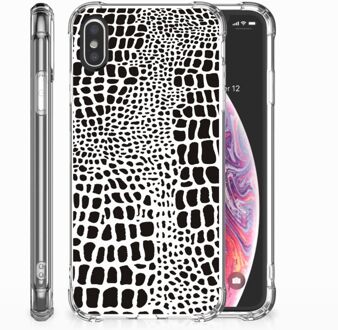 B2Ctelecom Backcase iPhone Xs | X/10 Slangenprint