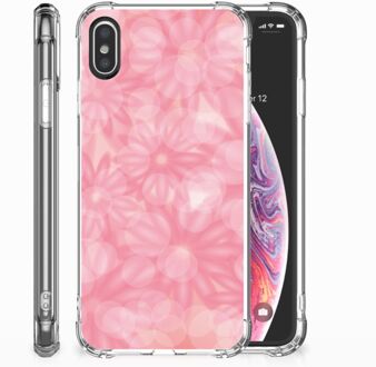 B2Ctelecom Backcase iPhone Xs | X/10 Spring Flowers