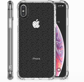 B2Ctelecom Backcase iPhone Xs | X/10 Stripes Dots