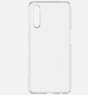 B2Ctelecom BackCase OPPO A91 TPU Siliconen Hoesje Doorzichtig