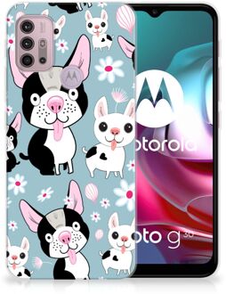 B2Ctelecom Backcase Siliconen Hoesje Motorola Moto G30 | G10 Telefoonhoesje Hondjes