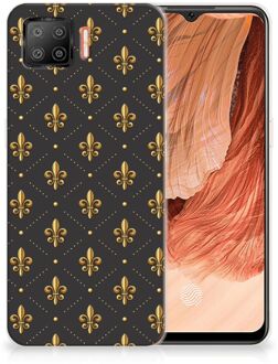 B2Ctelecom Backcase Siliconen Hoesje OPPO A73 4G Telefoonhoesje Franse Lelie