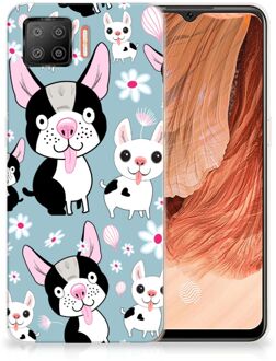 B2Ctelecom Backcase Siliconen Hoesje OPPO A73 4G Telefoonhoesje Hondjes