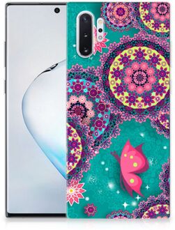 B2Ctelecom Backcover hoesje Samsung Galaxy Note 10 Plus Vlinders en Cirkels