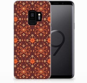 B2Ctelecom Backcover Hoesje Samsung Galaxy S9 Batik Brown